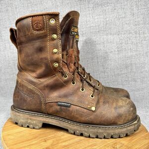 Carolina Boots Men's 9 EE 28 Series Comp Toe Waterproof Leather